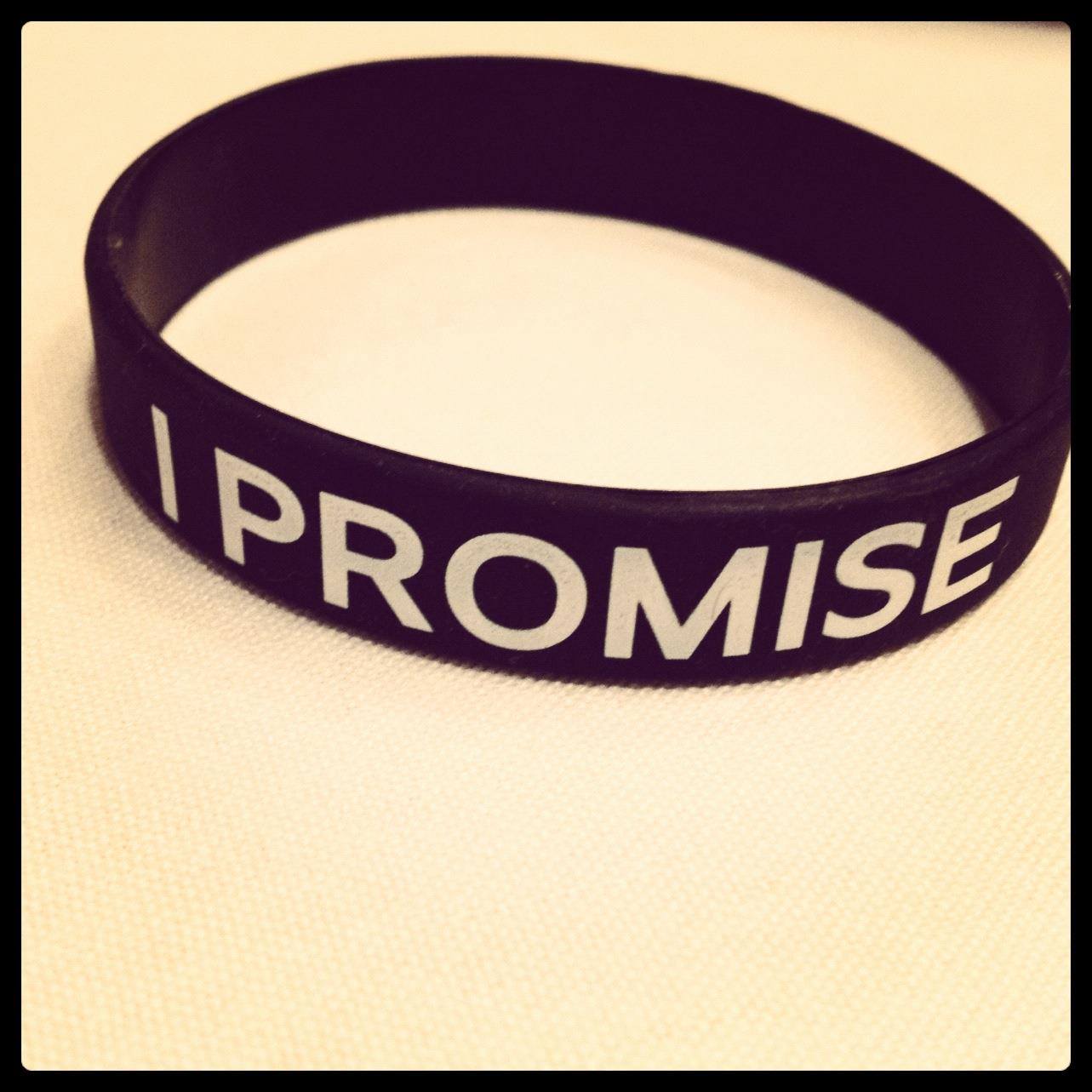 “I promise”